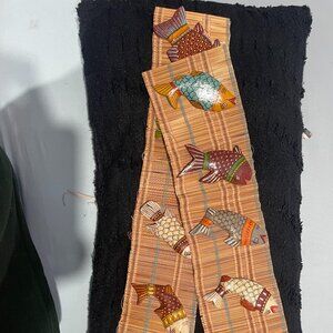 Bamboo hand crafted wall or table decor.